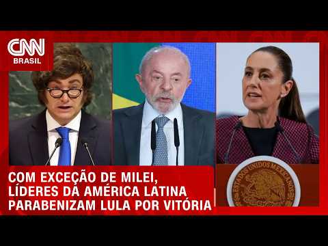 Veja o que os líderes da América Latina disseram sobre a vitória de Lula nas eleições | HORA H
