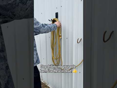 Video: Gator Magnetics No-Drill Pole Barn Organization for Cords & Gear video thumbnail