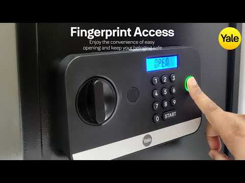 Yale Stellar Biometric Safe Locker with Keypad