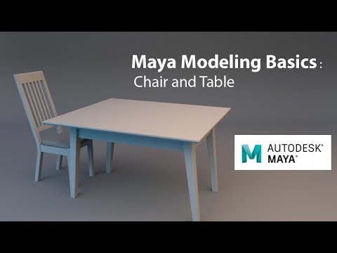 Maya Modeling Basics Part 01 Modeling the Table Top