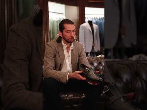 Marcus' Favorite Summer Shoe - Santoni Eros Double Monk Strap in Juniper - Mr. Sid