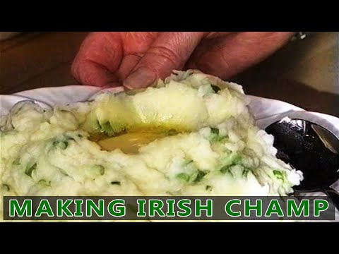 Traditional Irish Cooking - Making Champ