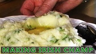 Traditional Irish Cooking - Making Champ