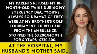 My Family Refused My Twins During Miscarriage Surgery - Until My Husband's Mother Stood Up