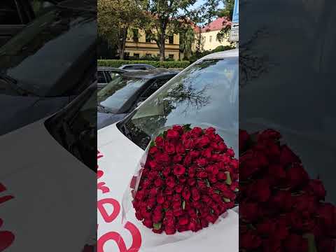 Doručení kytice červených růží rozvozem v Praze 22