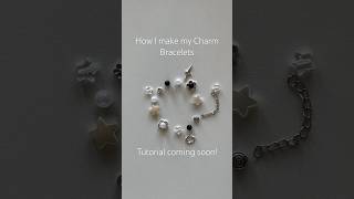 How to make a charm bracelet! #beadedbracelet #charms #beads
