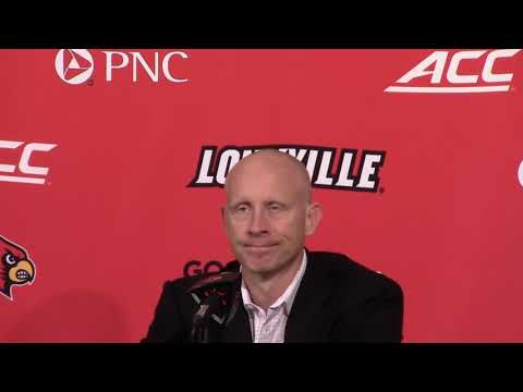 MBB: Chris Mack Exhibition vs Bellarmine Postgame Interview