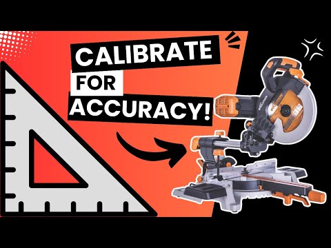 How To Calibrate📐Evolution's Mitre Saw (R255SMS-DB)