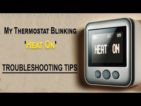 Honeywell Thermostat Heat on Blinking video thumbnail