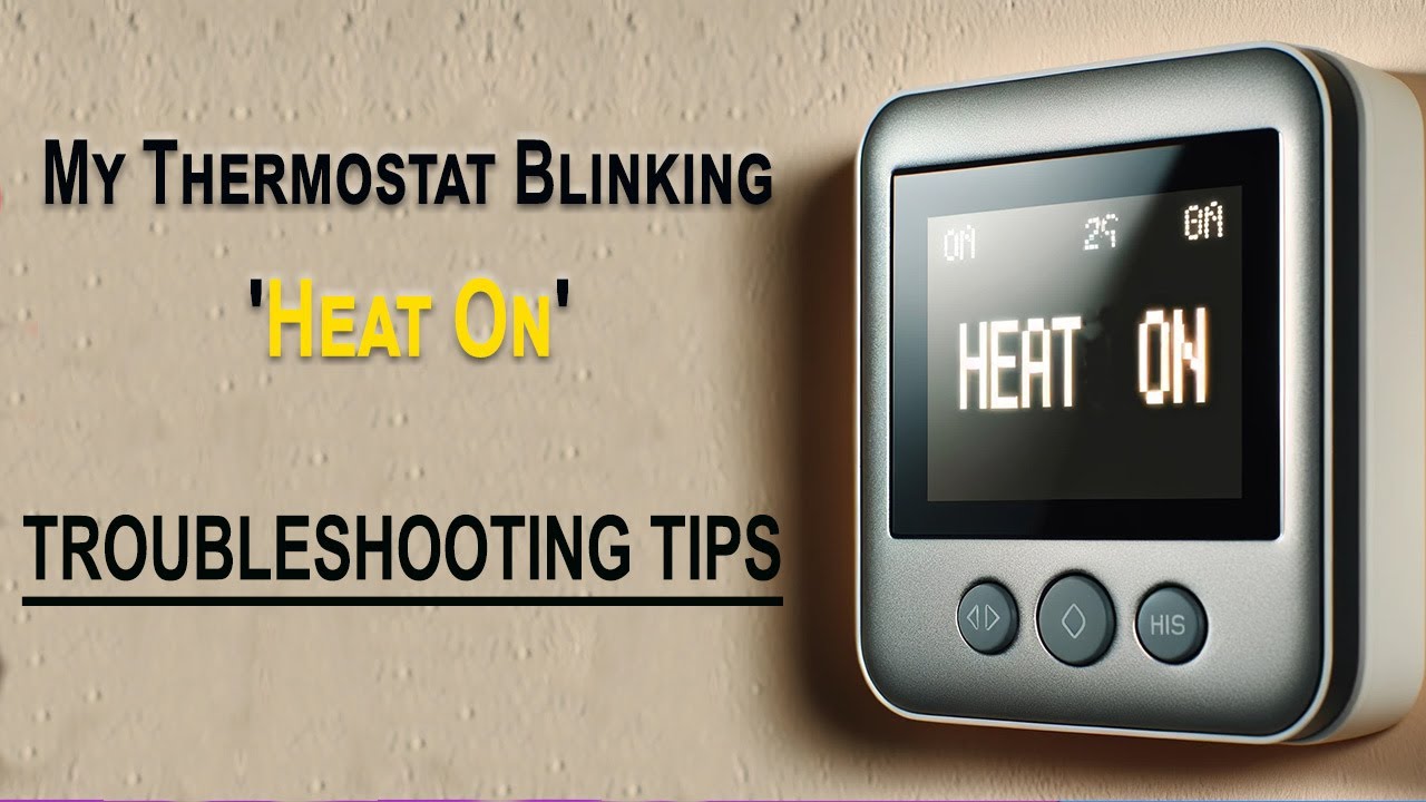 Honeywell Thermostat Heat on Blinking video thumbnail