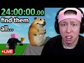 24 HOURS In FIND THE CHOMIKS Part 3