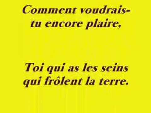 Il suffirait d'un petit rien (lire le commentaire avant merci)