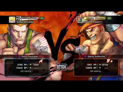 Guile (Guilherme Lemez) X Adon (Edson P Souza 11) USF4