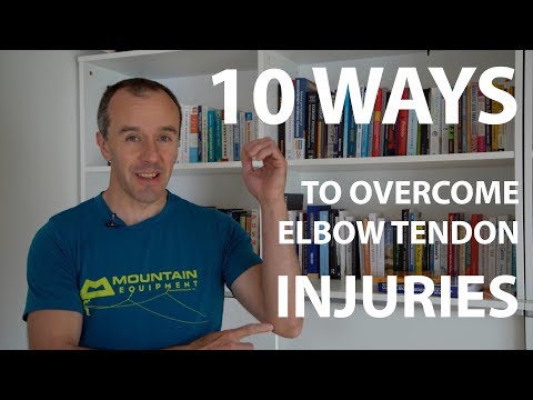10 ways to overcome Elbow Tendonosis - Golfer's Elbow