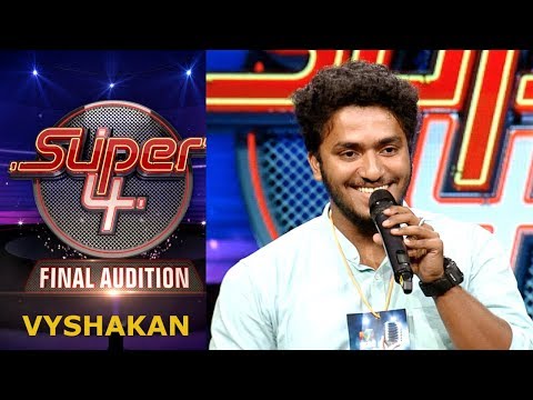 Super 4 I Vyshakan - Final Audition I Mazhavil Manorama