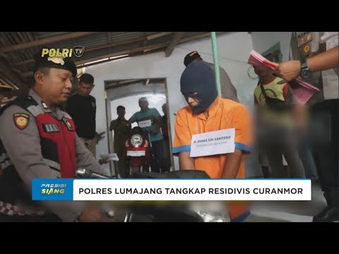 SAT RESKRIM POLRES LUMAJANG TANGKAP PELAKU CURANMOR