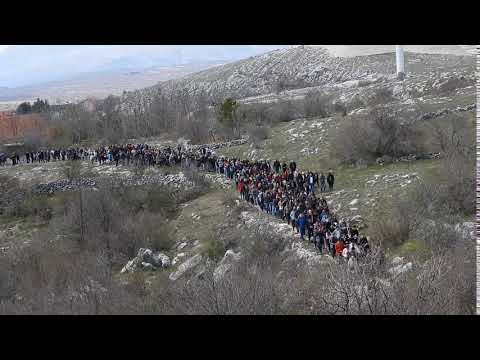 Put križa u Bukovici - Veliki petak 2019. (1. dio)