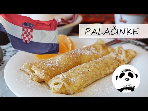 Fast and easy CROATIAN PALAČINKE - Palačinke za studente