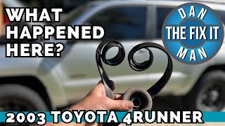 2003 4 Runner 4.0L v6 Idler Pulley and Serpentine Belt Replacement