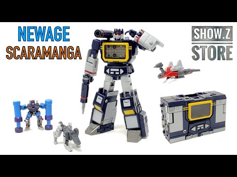Newage H21 Scaramanga G1 Soundwave Legends MP Review