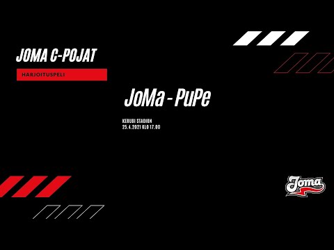 Harjoituspeli C-pojat JoMa - PuPe 25.4.Kerubi stadion, osa 1