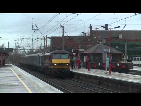 90020 + 68002 New Loco Test at Wigan North Western