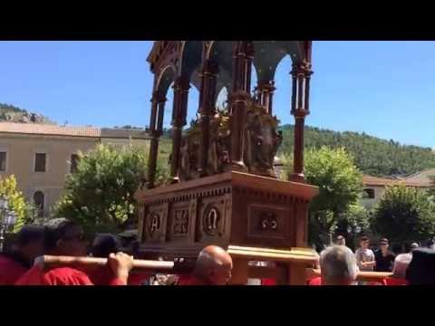 Feast of the Holy Martyrs. Festa dei Santi Martiri 2014. Celano, Italy