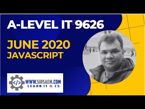 ALEVEL IT 9626 JUNE 2020 P4