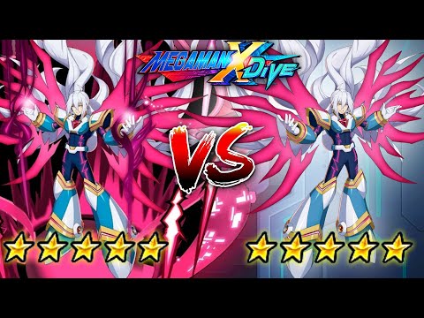 ViA◼ (QED) 5☆ Vs 3 ViA◼ 5☆ - Mega Man X DiVE (Mobile Controls PvP)