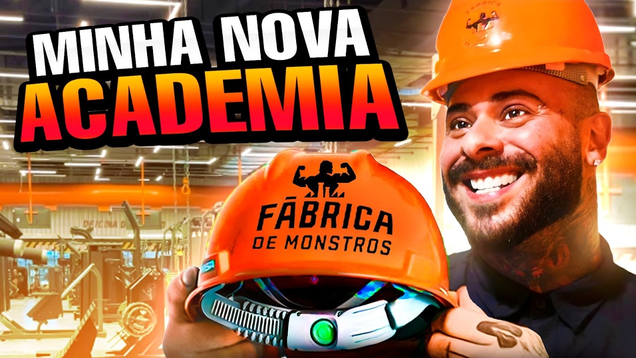 A inauguração da minha nova academia FABRICA DE MONSTROS CT! - Leo Stronda