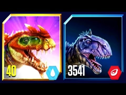 GORGOSUCHUS vs LEVEL 3500 MAJUNGASAURUS (JURASSIC WORLD)