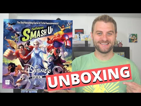 Smash Up Disney Edition Unboxing