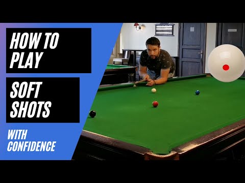 How to play soft shots with confidence (medium long distance)