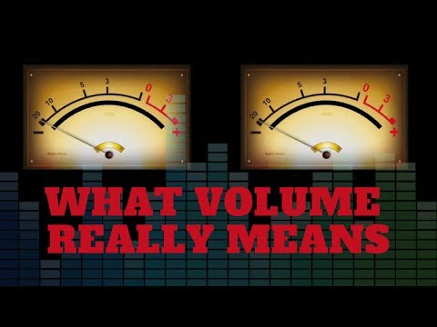 Audio Concepts 101: What does Volume really mean?