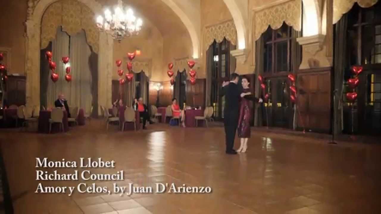 Monica Llobet & Richard Council, Amor y Celos, Valentine Milonga ROUGE 2015