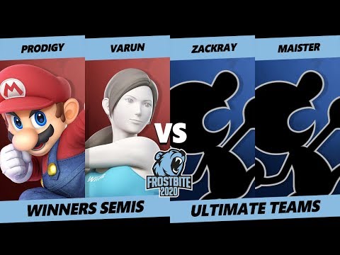 Frostbite 2020 SSBU Winners Semis - Prodigy & Varun Vs. Zackray & Maister Ultimate Teams - SSBU