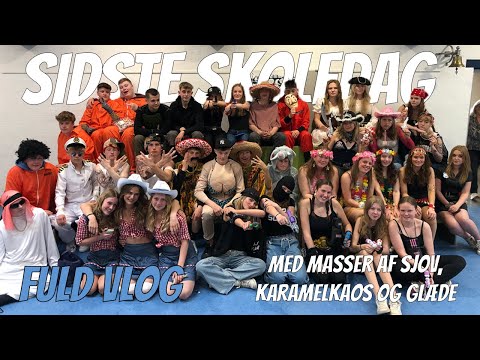 Sidste Skoledag på Skårup Skole!! | Fuld Vlog