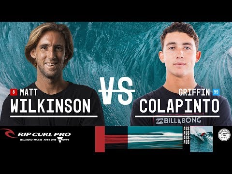 Matt Wilkinson vs. Griffin Colapinto - Round Three, Heat 4 - Rip Curl Pro Bells Beach 2018