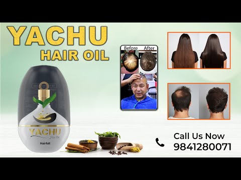 Yachu Hair Oil 250ml - Made In Nepal With 33 Jadibuti - Hair Loss, Baldness, Dandruff