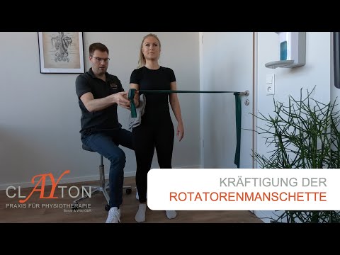 Kräftigung der Rotatorenmanschette (Schulterschmerzen, Impingement, Schulterluxationen, Schulter OP)