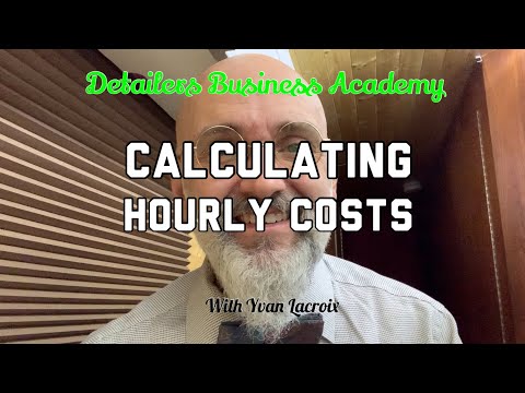 Calculating hourly cost