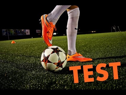 Testing New NEYMAR Boots: Nike Hypervenom Phantom orange/white Test by FussballGAP