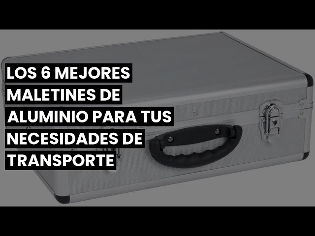 Vídeo relacionado con Masko - Juego de 3 cajas de transporte y almacenamiento de aluminio