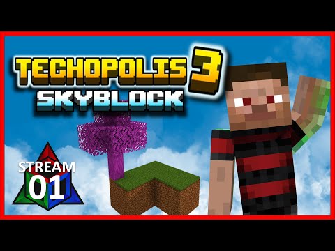 This Modpack IS AWESOME!!! Techopolis 3 - Day 1 Stream VOD