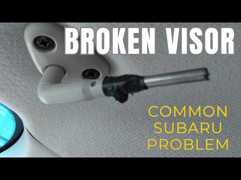 Subaru Forester Sun Visor Problem — Common Issue (2010)