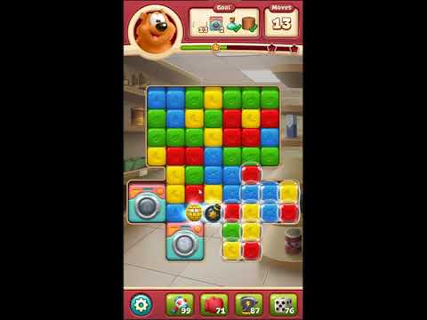 Toon Blast Level 3374 - NO BOOSTERS 🐻🐺🐱 | SKILLGAMING ✔️