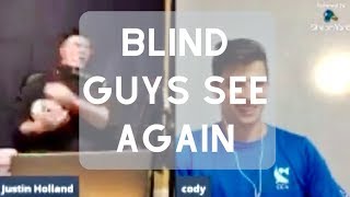 Blind Guys Seeing For The First Time In Years