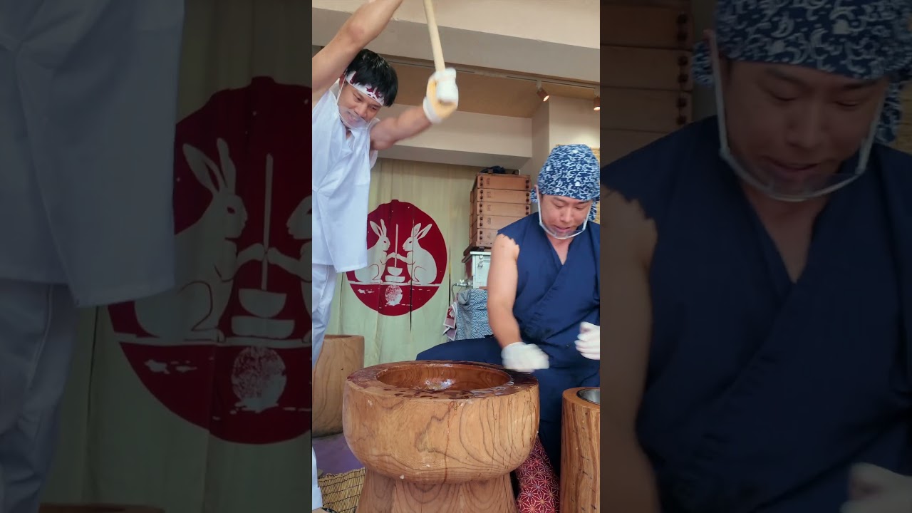 Part6🍘京都で一番元気な和菓子屋さん🍡#mochimochi #shorts