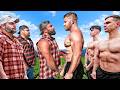 FARMERS VS BODYBUILDERS 2 Who Is Stronger