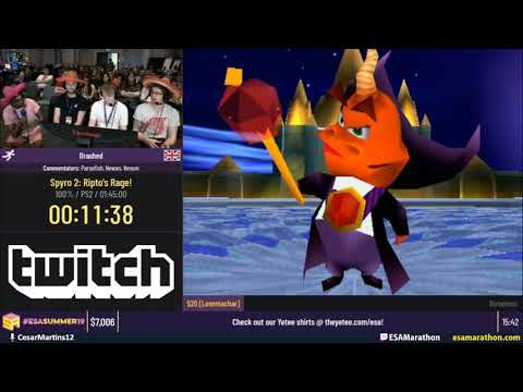 Spyro 2: Ripto’s Rage! (100%) por Drashed - ESA Summer 2019
